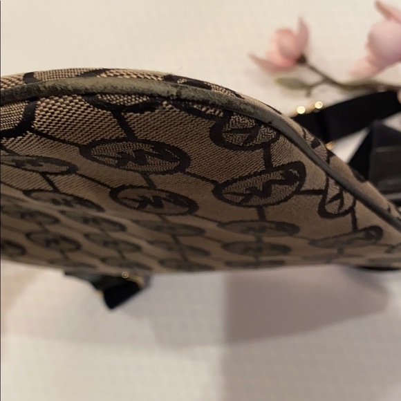 MICHAEL KORS CROSSBODY BAG BLACK MONOGRAM - Picture 5 of 7